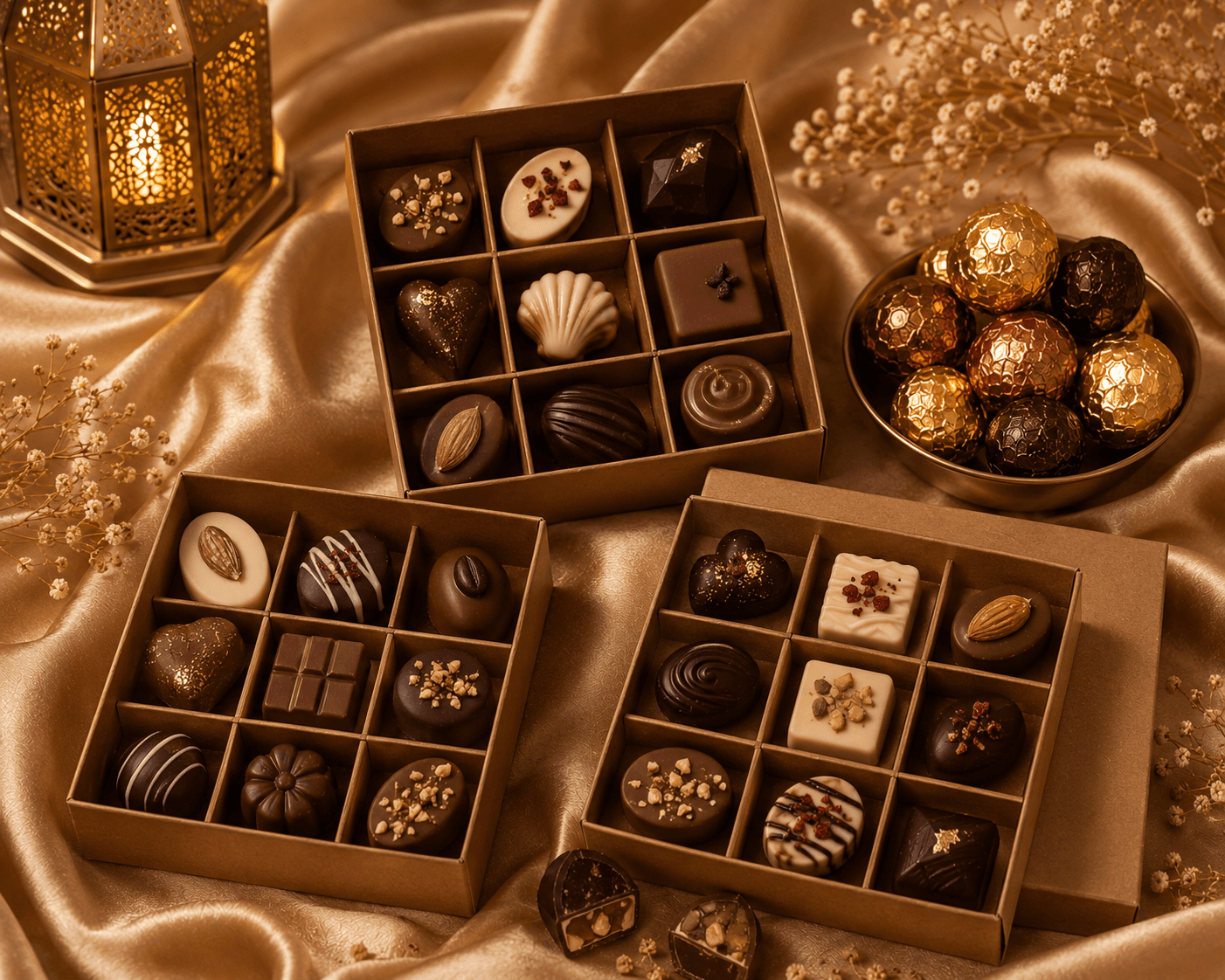 Indulgent handcrafted chocolates by Choko Delights